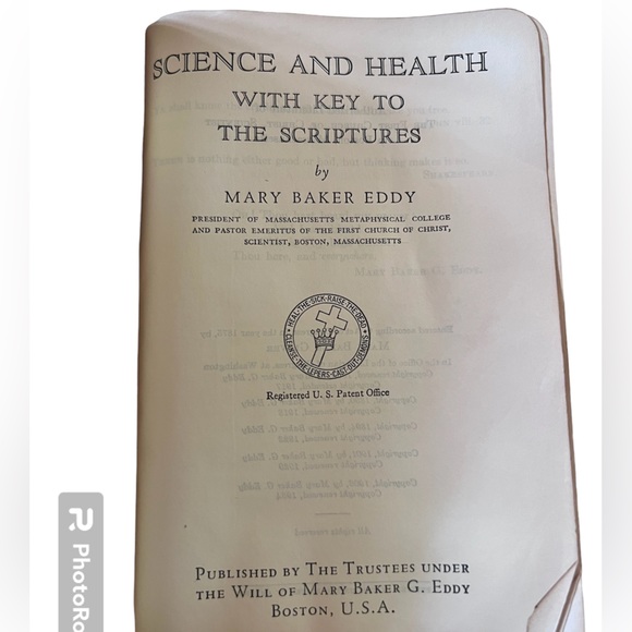 Science and Health with Key to the Scriptures-Mary Baker Eddy 1875 6” - Picture 5 of 7